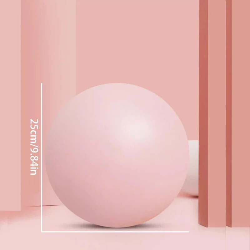 Pilates Toning Ball - كرة تمارين صغيرة سميكة من تي