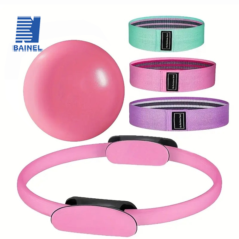 Pilates Yoga Ball Exercises - مجموعة معدات البيلاتيس المكونة من 5