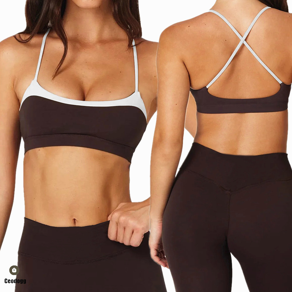 Pilates Yoga Leggings - حمالة صدر رياضية للنساء، سراويل قصيرة