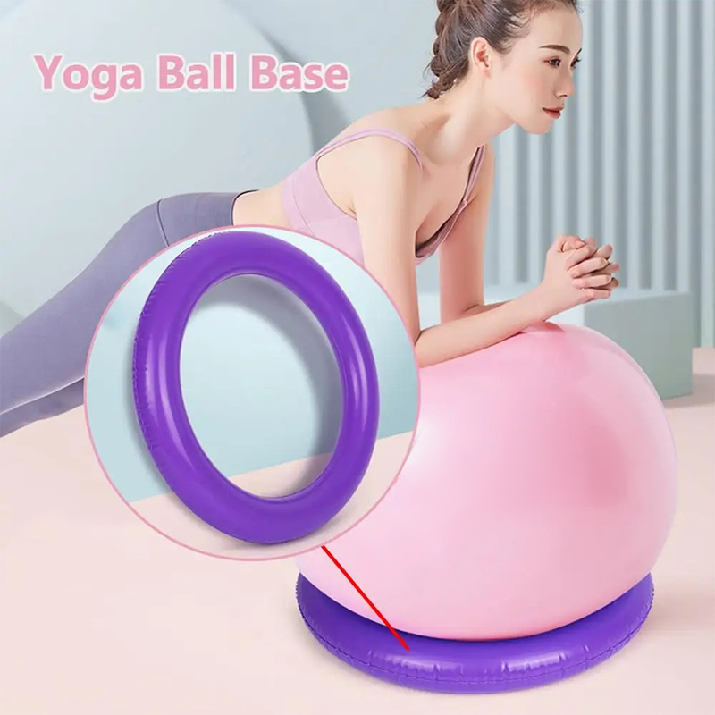 قاعدة كرة يوغا للجيم مانعة للا - مراجعة Pilates Yoga Ball Exercises وسعره