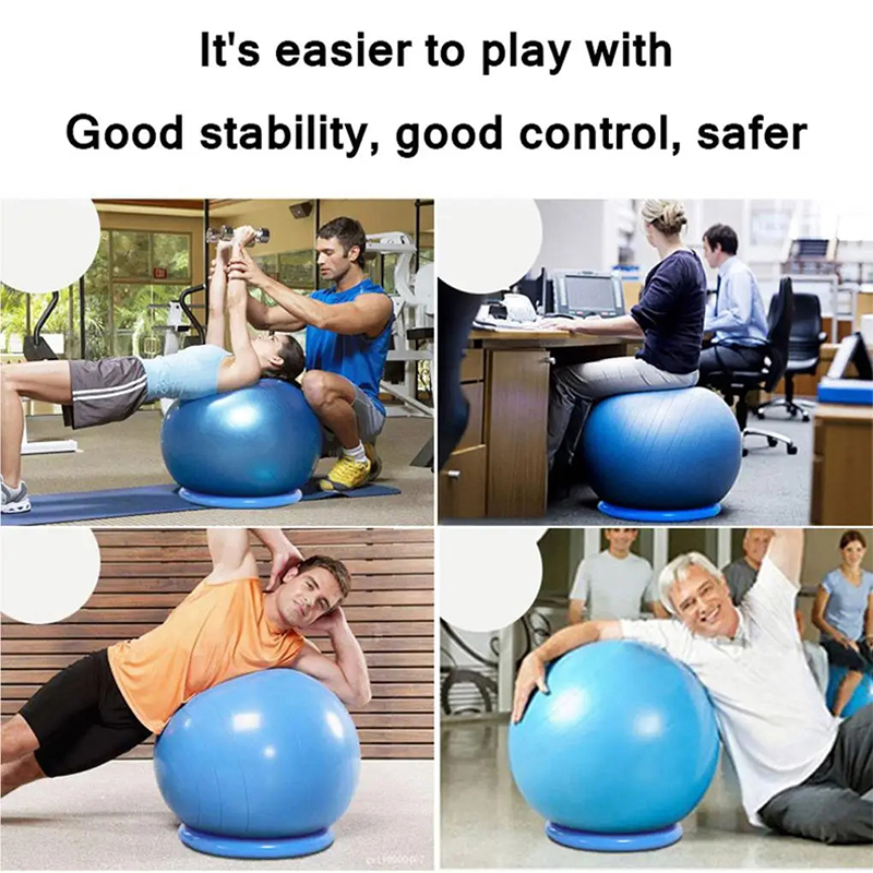 قاعدة كرة يوغا للجيم مانعة للا - مراجعة Pilates Yoga Ball Exercises وسعره