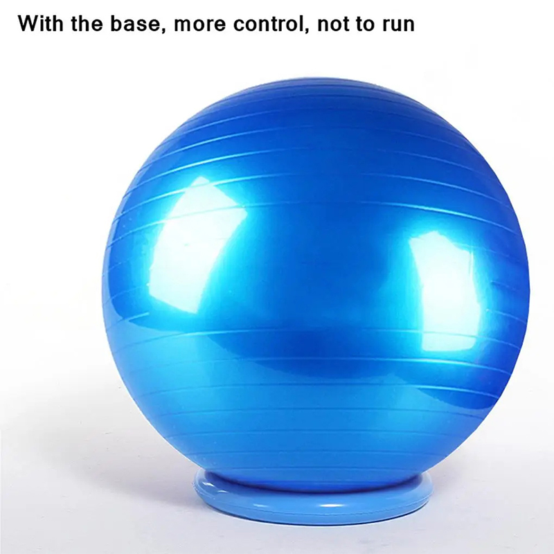 قاعدة كرة يوغا للجيم مانعة للا - مراجعة Pilates Yoga Ball Exercises وسعره