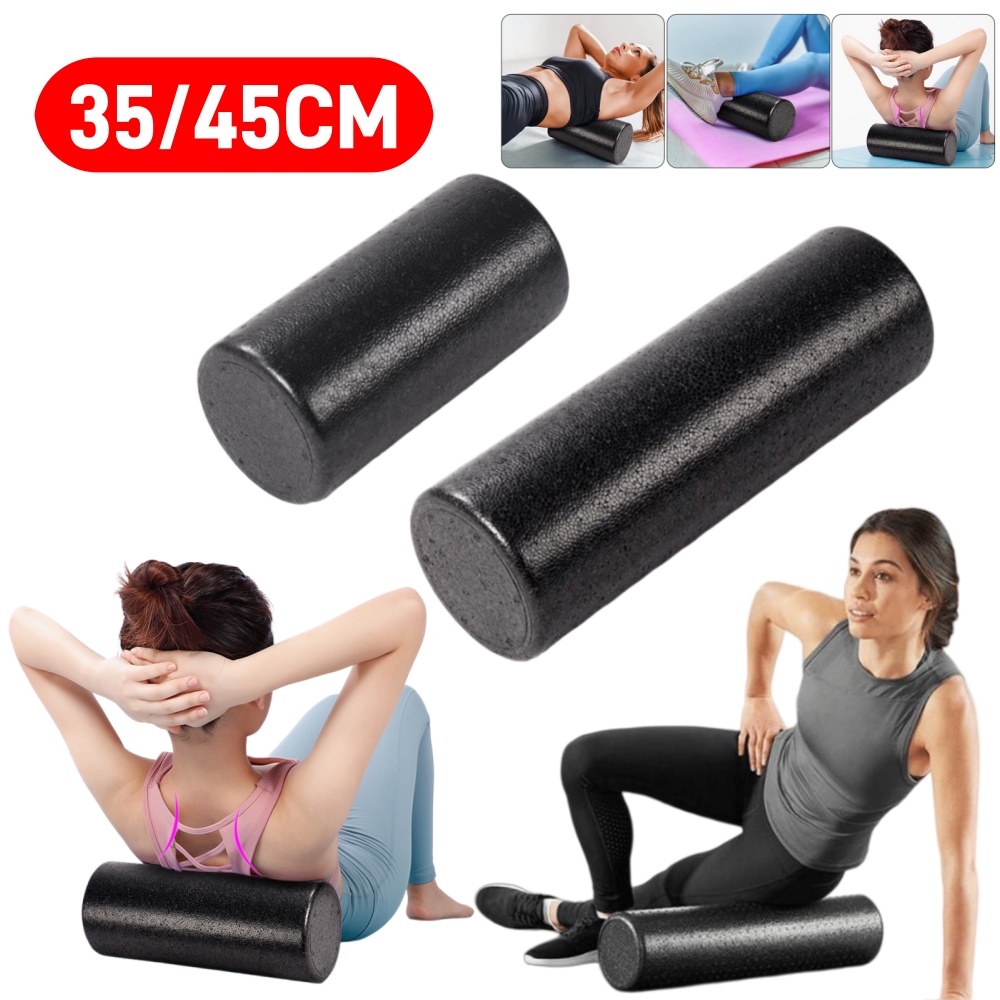 35/45 سم أسطوانة تدليك رياضية  - مراجعة Pilates Yoga Body وسعره