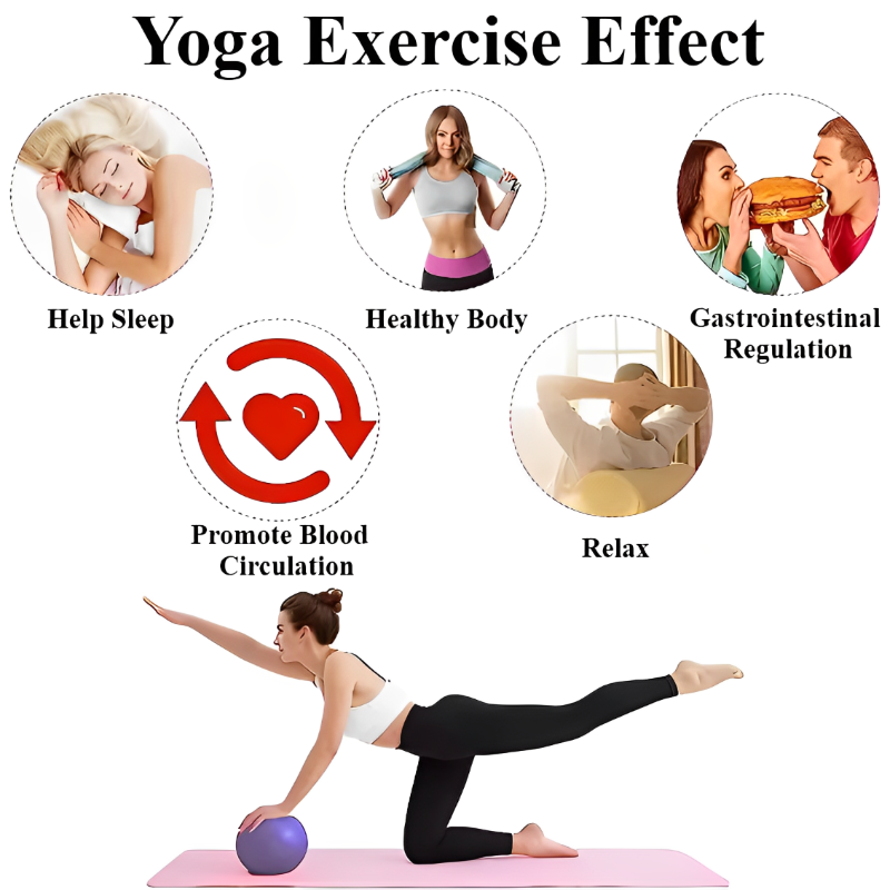 كرة يوغا 25 سم للتمارين الرياض - مراجعة Pilates Toning Ball وسعره