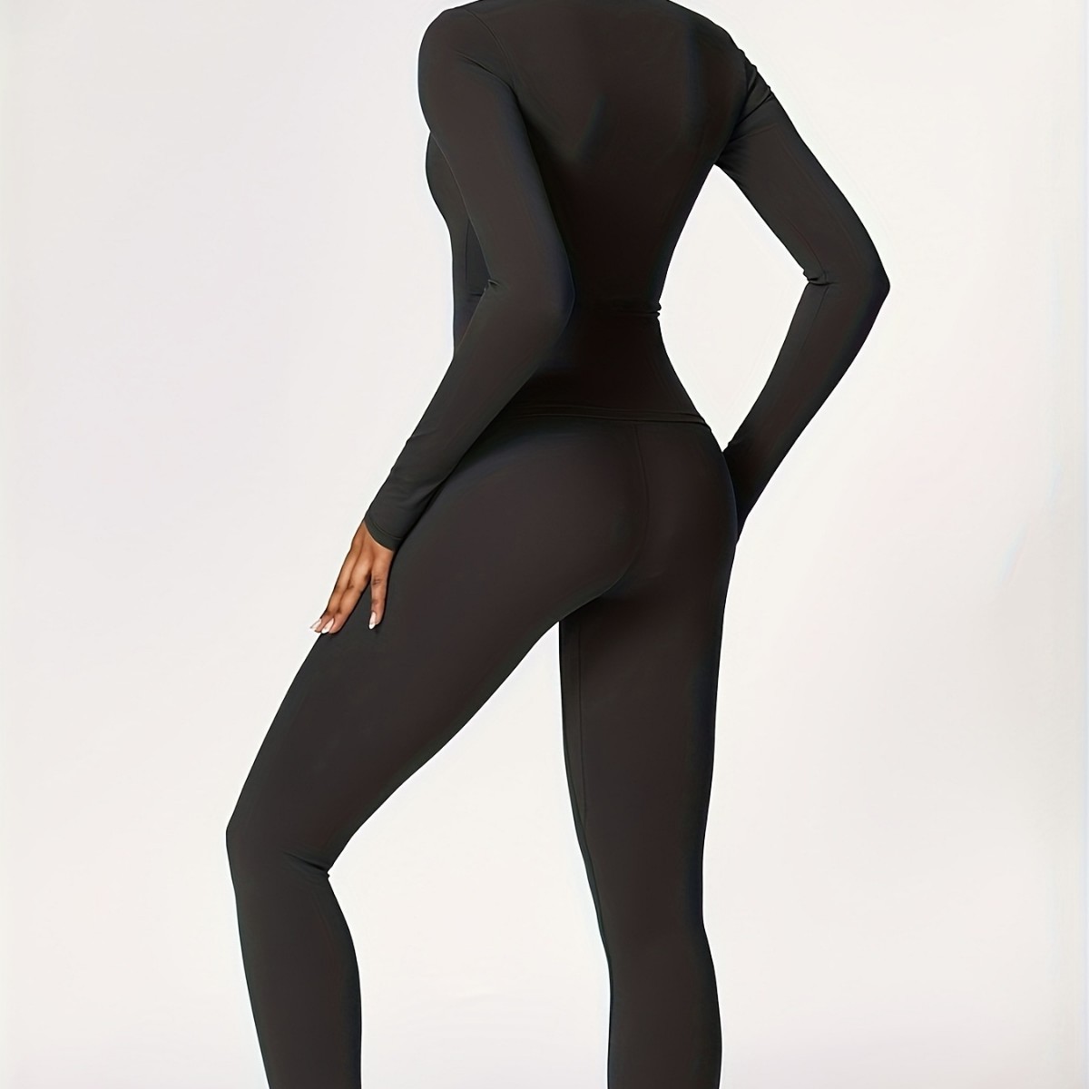 بدلة يوجا ضيقة ذات أكمام طويلة - مراجعة Pilates & Yoga Unleashed International Academy Yonkers وسعره