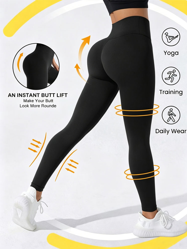 بنطلون رياضي نسائي عالي المرون - مراجعة Pilates Yoga And Gym وسعره