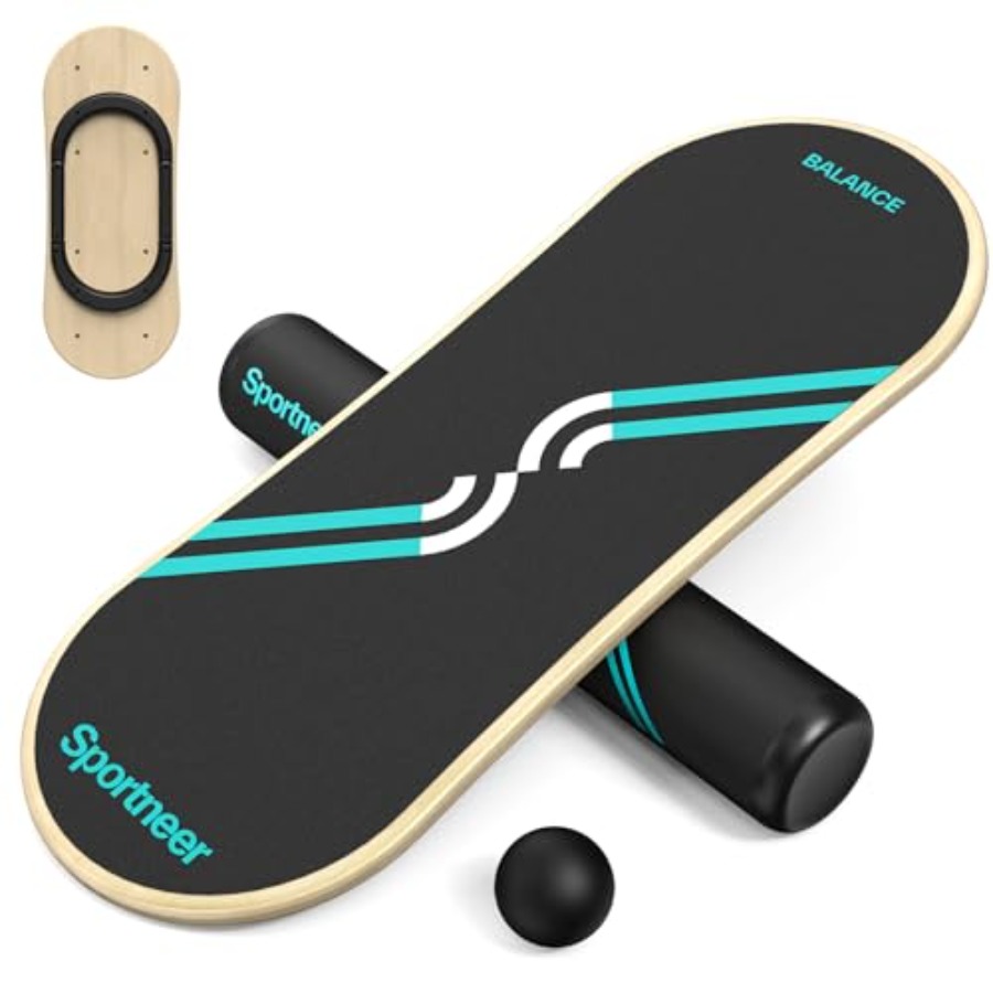 لوح توازن للعلاج الطبيعي وتحسي - مراجعة Balance Board Wobble وسعره