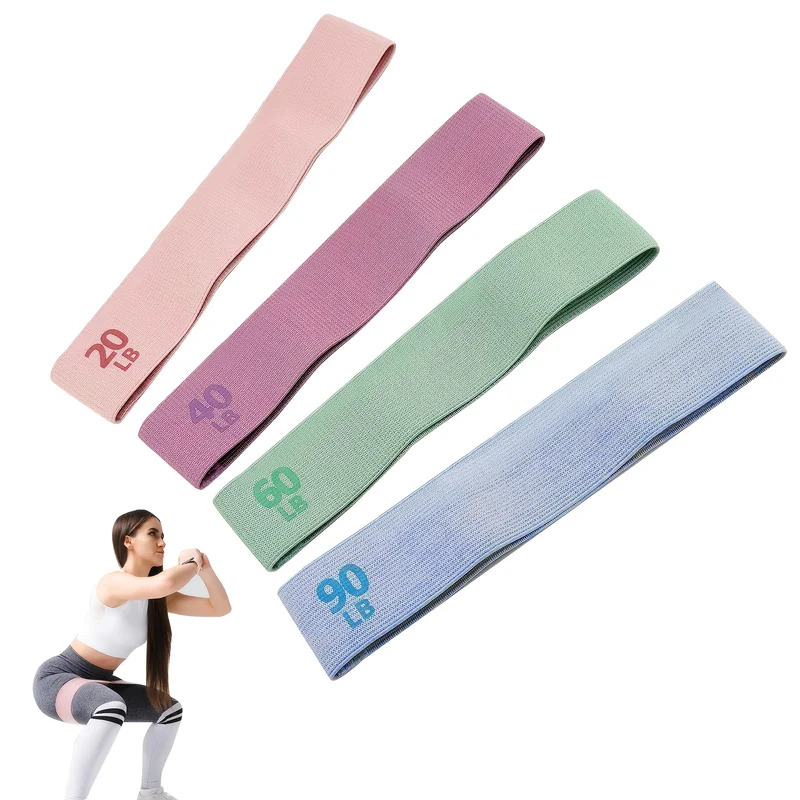 20-90LB النسيج شريط مرن اللياق - مراجعة Pilates Yoga Joint وسعره