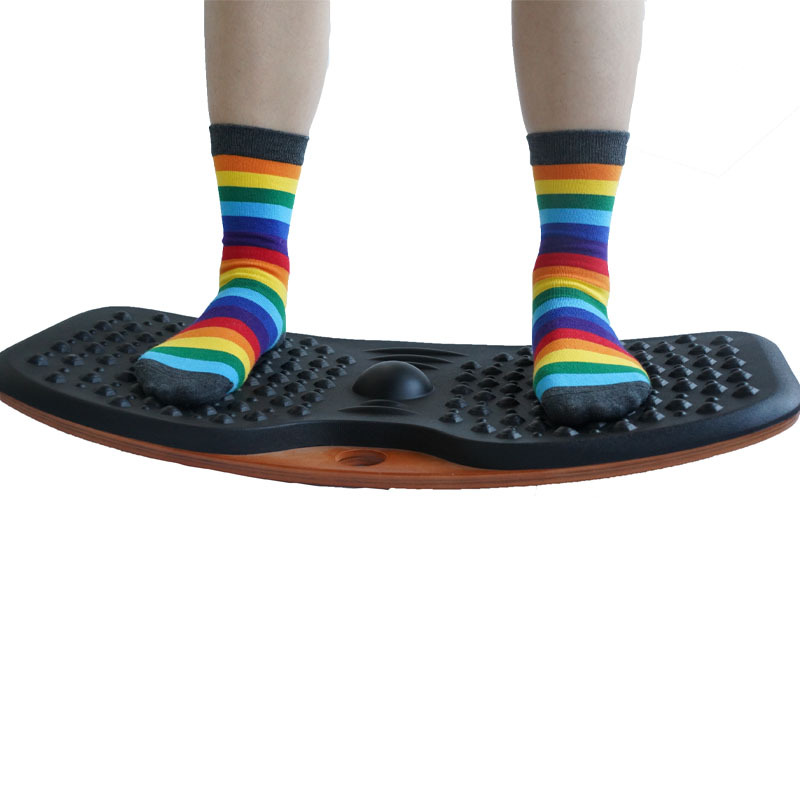 لوح توازن خشبي مضاد للتعب للمك - مراجعة Balance Board Wobble وسعره