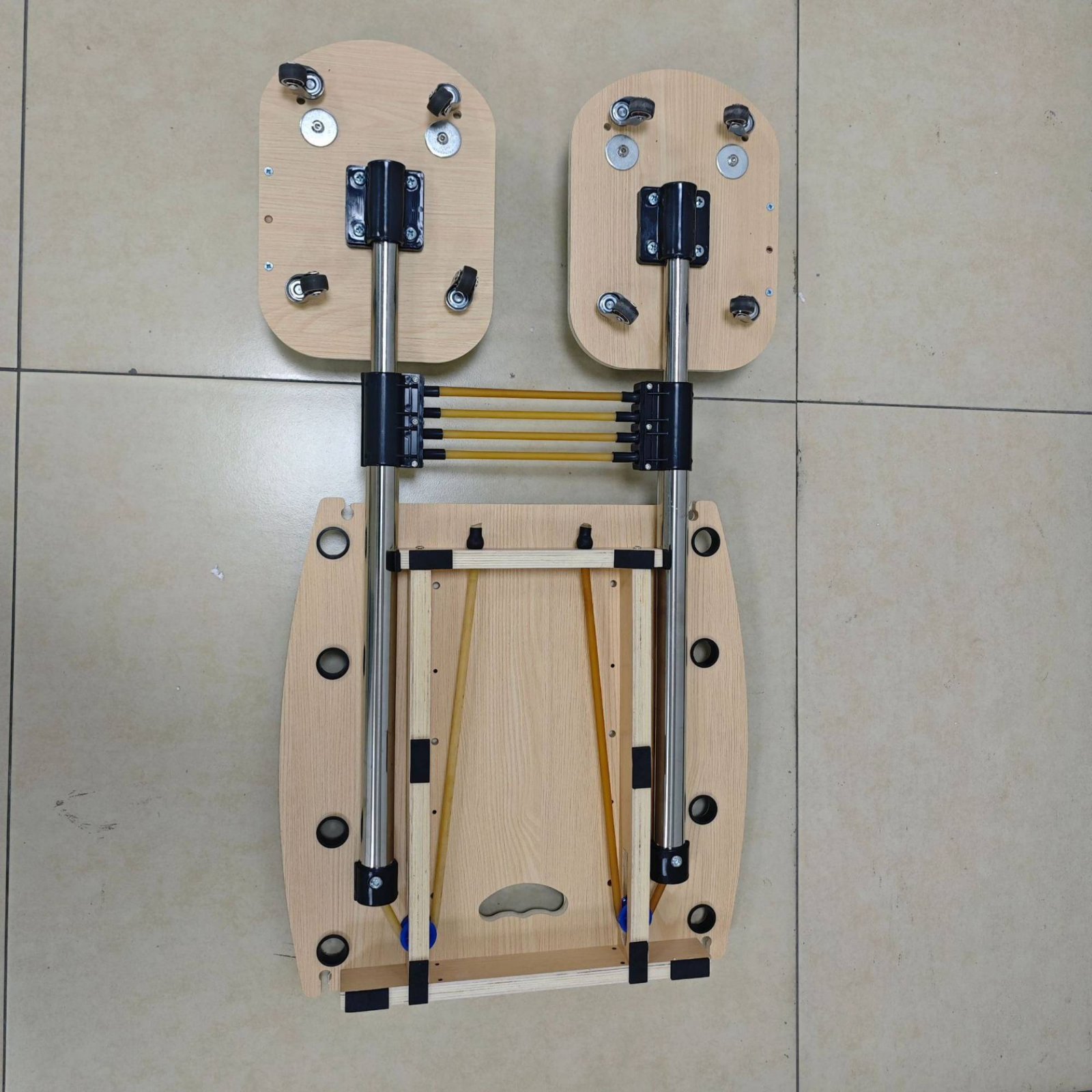 جهاز بيلاتس منزلي بـ 6 نوابض،  - مراجعة Pilates Reformer Spring وسعره