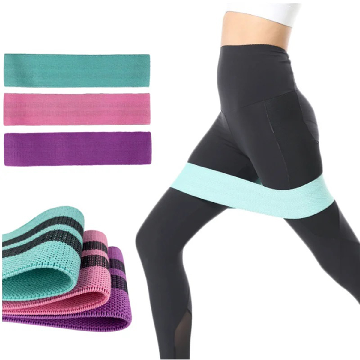 شريط مرن للياقة البدنية المقاو - مراجعة Pilates Yoga Joint وسعره