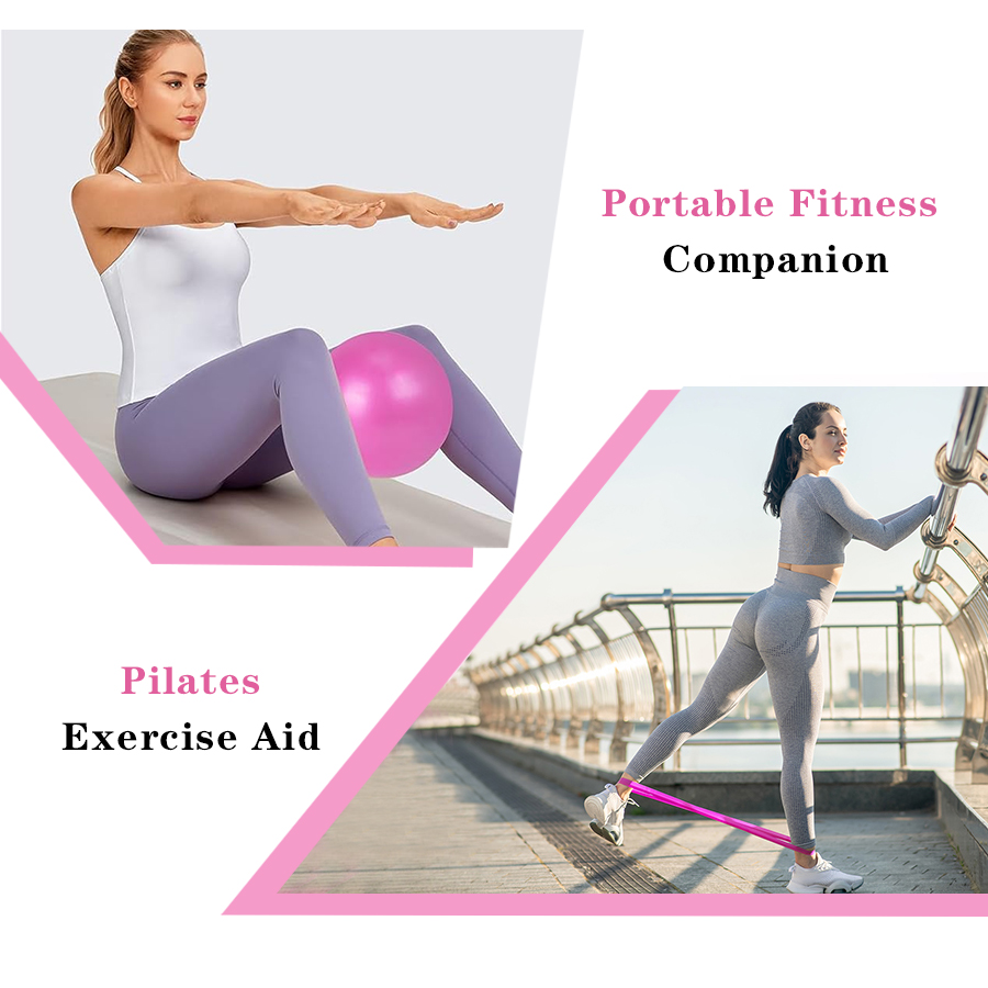 شعار مخصص 5-قطعة المنزل الصالة - مراجعة Pilates Yoga Ball Exercises وسعره