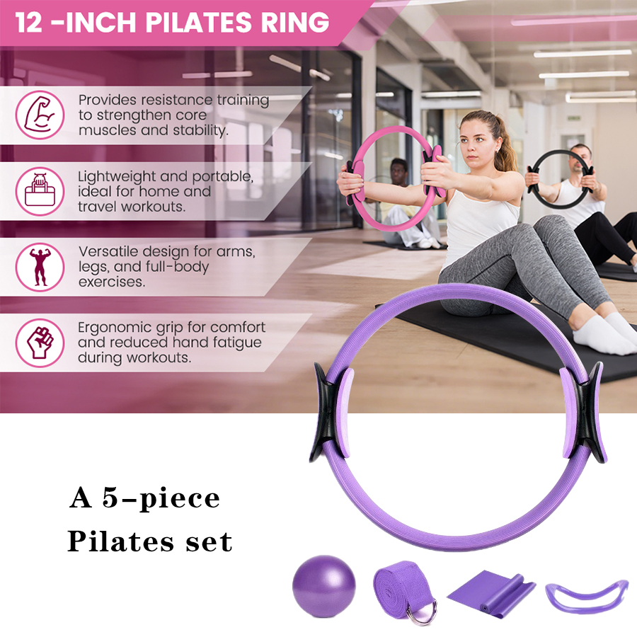 شعار مخصص 5-قطعة المنزل الصالة - مراجعة Pilates Yoga Ball Exercises وسعره