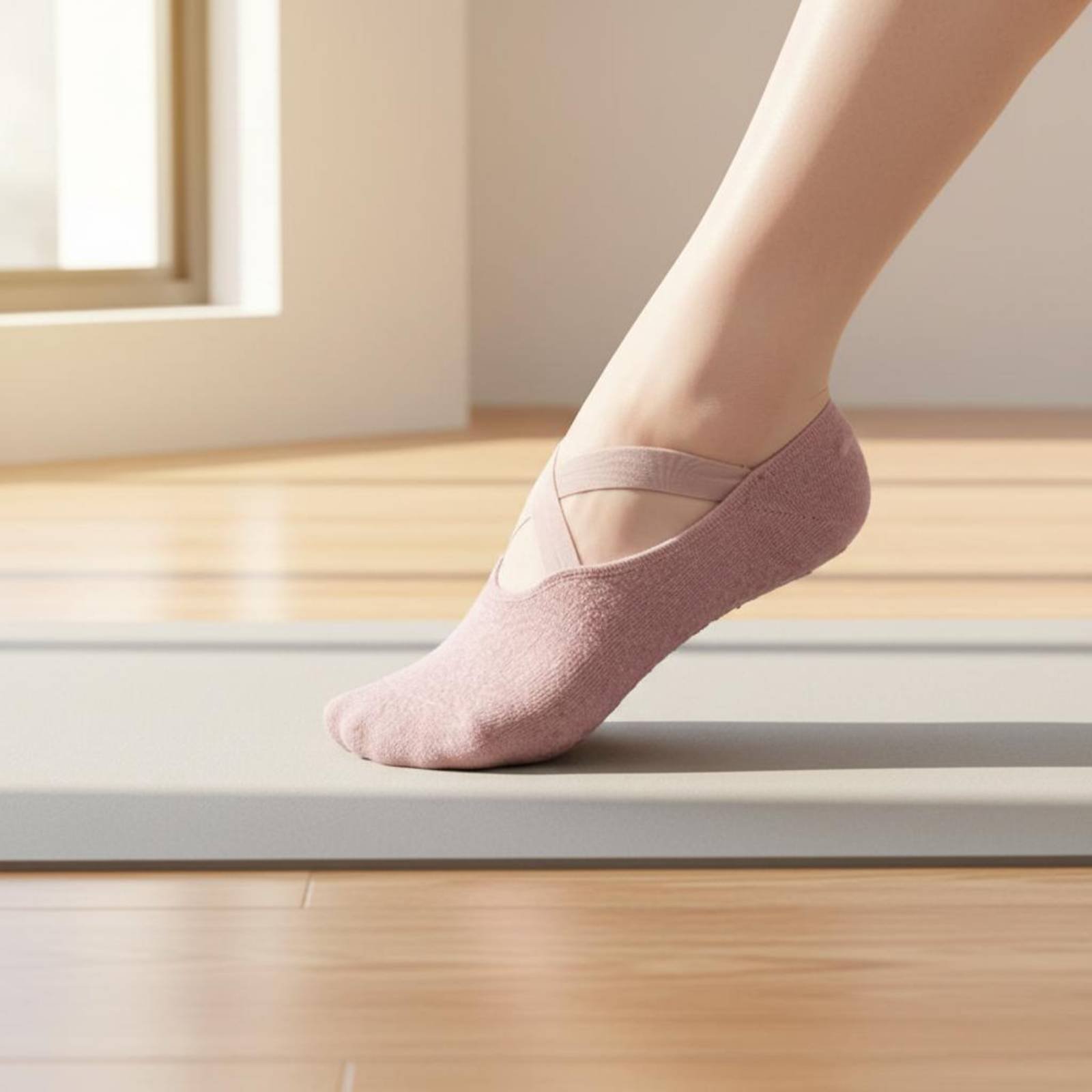 جوارب لياقة بدنية غير قابلة لل - مراجعة Pilates Yoga And Gym وسعره