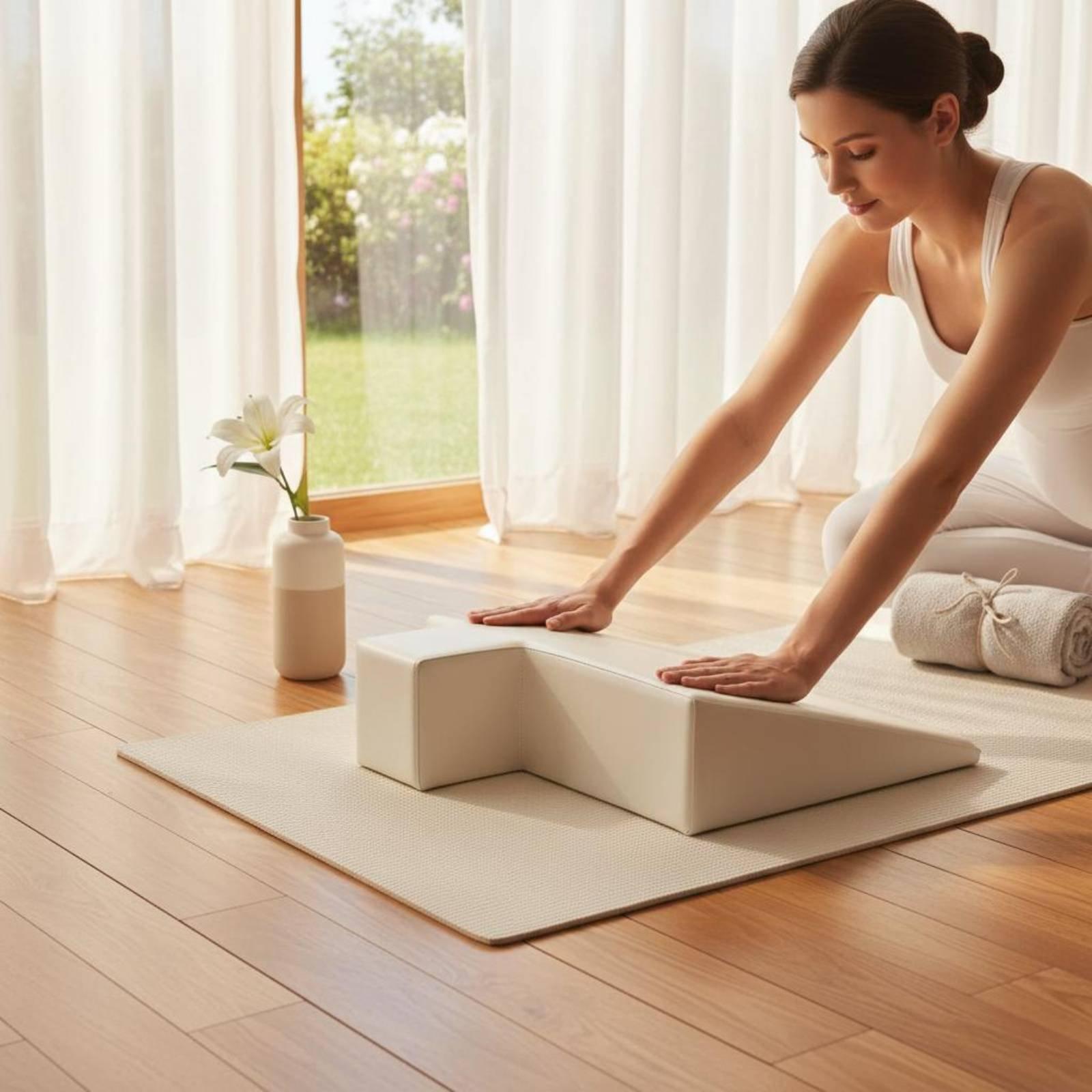 وسادة دعم للحوامل من الفوم الك - مراجعة Pilates & Yoga Unleashed International Academy Yonkers وسعره