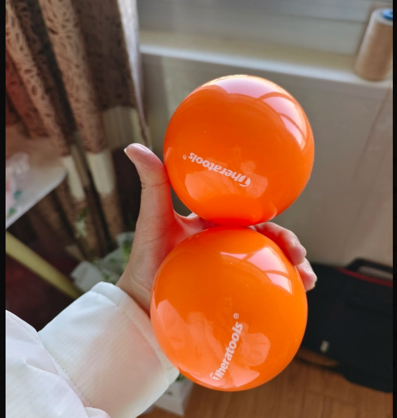 كرة Frank1in - كرة تحرير الليف - مراجعة Pilates Toning Ball وسعره